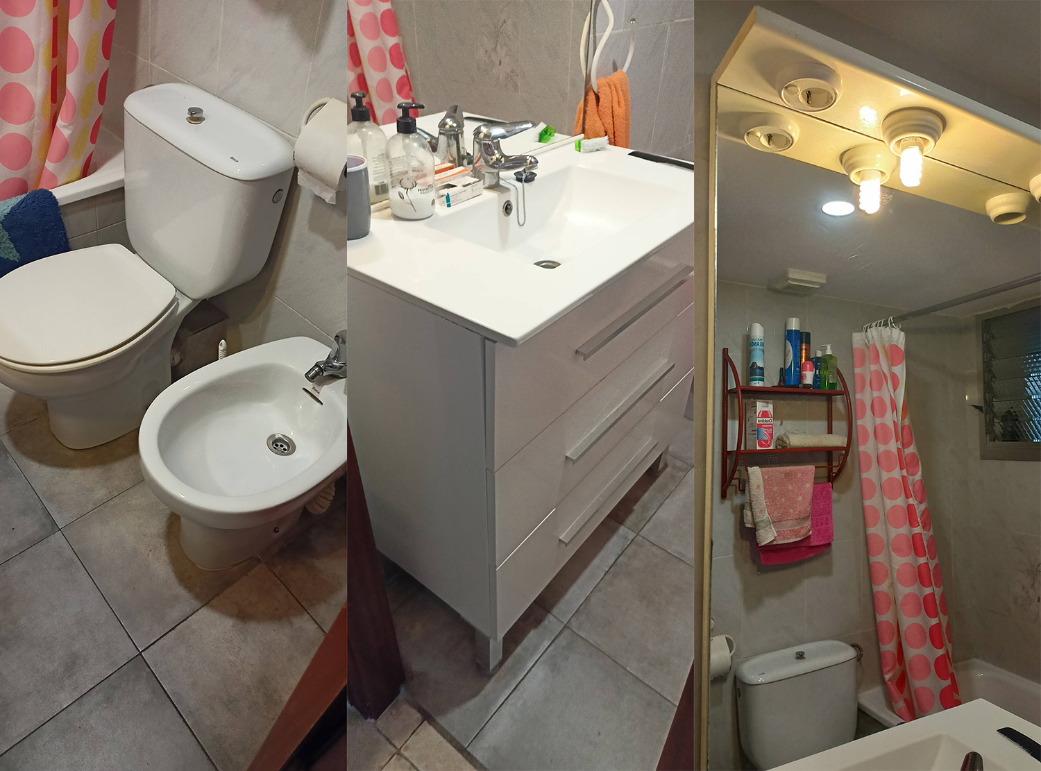 Baño sin Home Staging