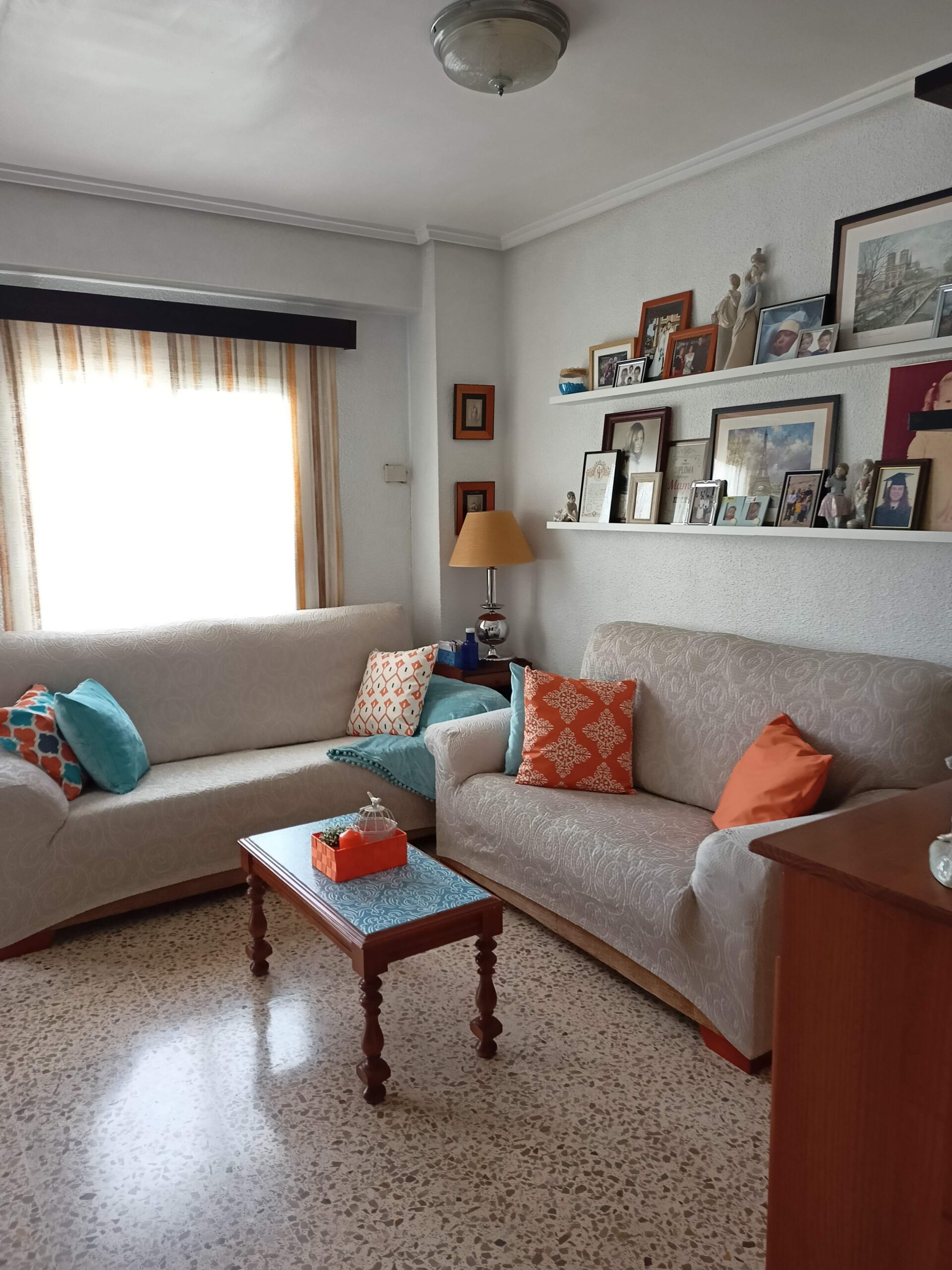 Salón después de Home Staging