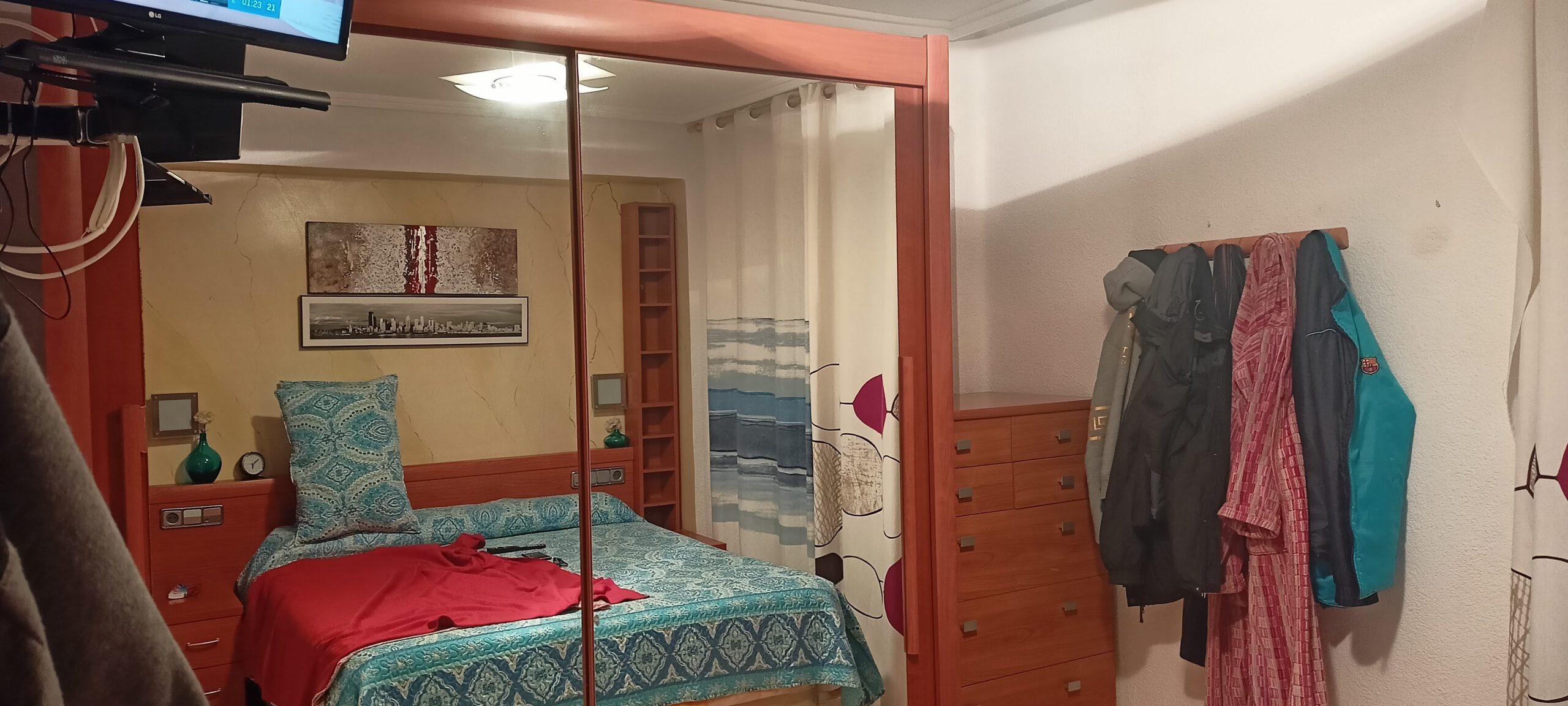 Dormitorio sin Home Staging