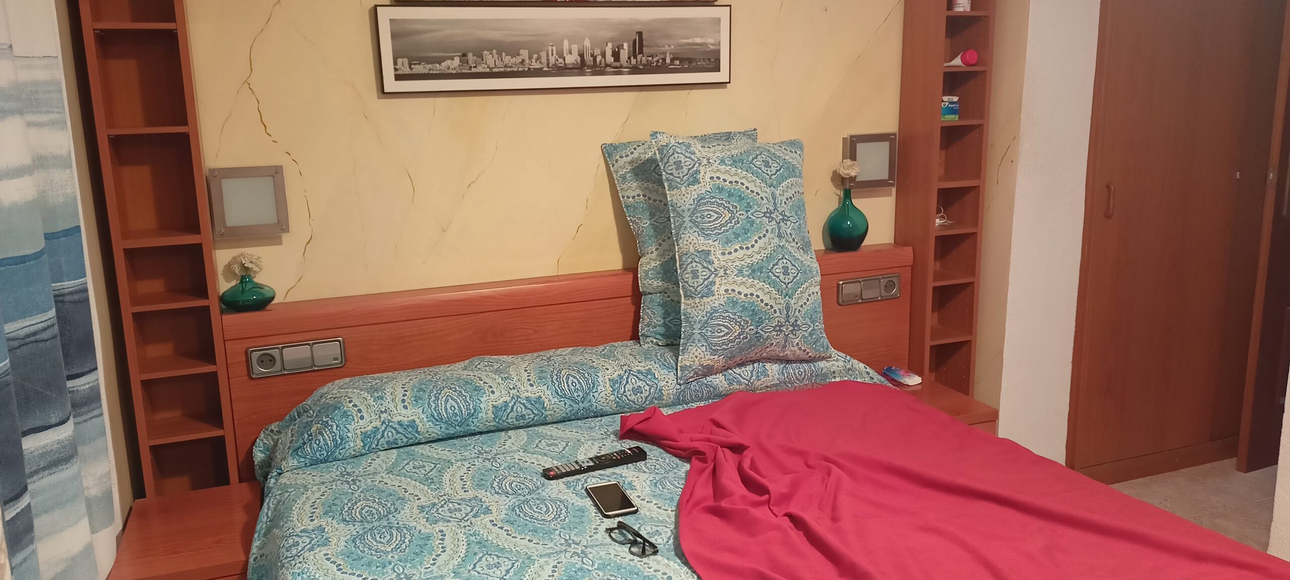 Dormitorio sin Home Staging