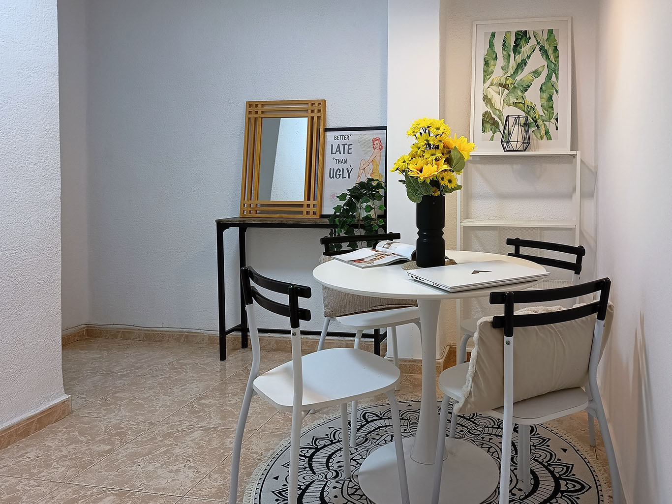 Comedor alquiler premium Home Staging Valencia